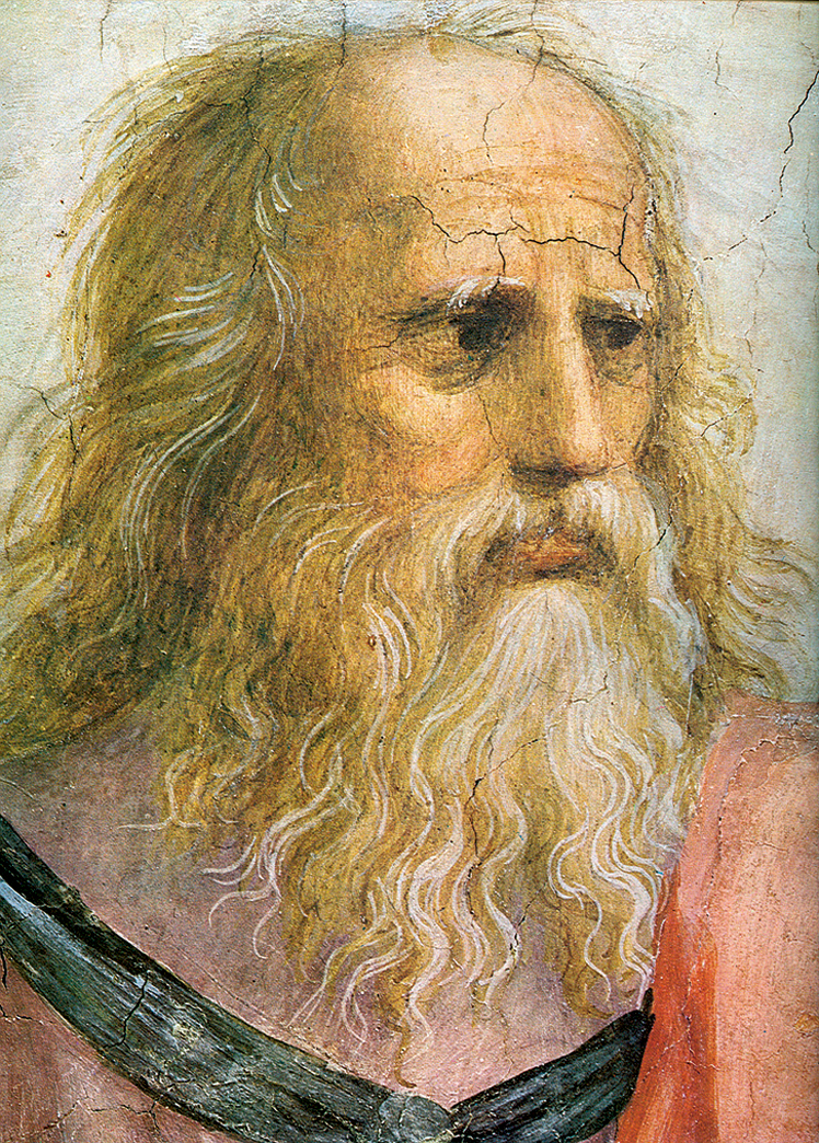   拉斐尔·桑西  Raffaello Santi  ——雅典学院局部 (2)